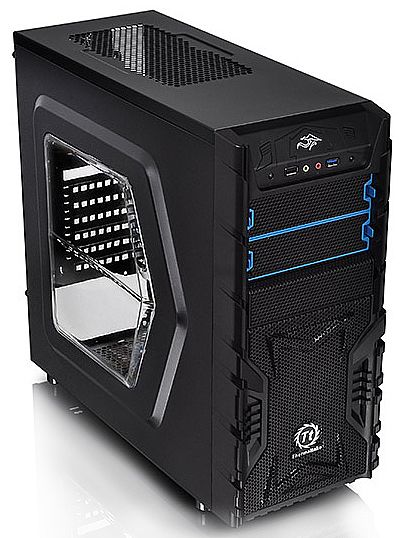 Gabinete - Gabinete Thermaltake Versa H23 - Mid Tower - USB 3.0 - CA-1B1-00M1WN-01 * Liquidação Open Box