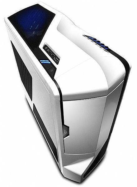 Gabinete Phantom Series NZXT - Janela Lateral em Acrílico - Branco