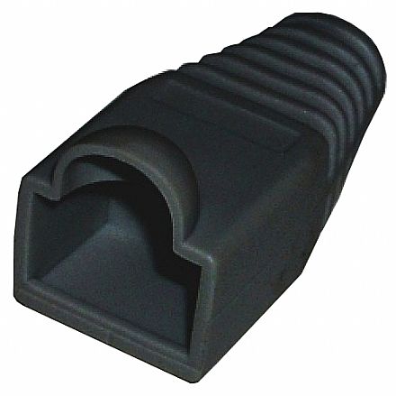 Acessórios para rede - Capa para Conector RJ45 - Preto - CY-7020-BK