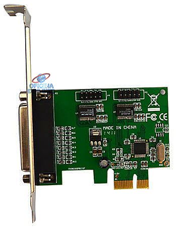 Placa de Comunicação - Placa PCI Express com 2 Portas Serial e 1 Paralela