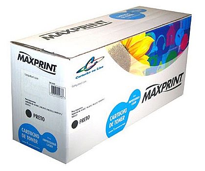 Toner - Toner compatível Brother TN1060 Preto - Maxprint 5612948 - Para HL-1110 / HL-1112 / HL-1200 / HL-1202 / HL-1210W / HL-1212W / DCP-1510 / DCP-1512 / DCP-1602 / DCP-1617NW / MFC-1810 / MFC-1815