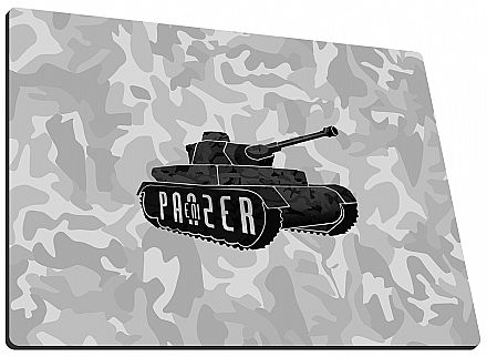 Mouse pad - Mouse Pad Enipanzer Warpad-x Gray - Grande - 40 x 45 x 0,3cm