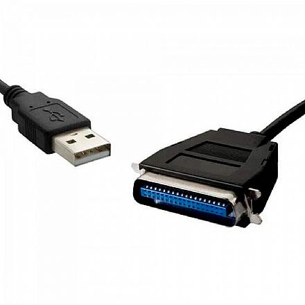 Cabo & Adaptador - Cabo Conversor USB para Paralelo - 80 cm - AD0011