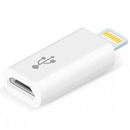 Acessorios de telefonia - Conversor Lightning para Micro USB - Para iPhone, iPad e iPod - Comtac 9282