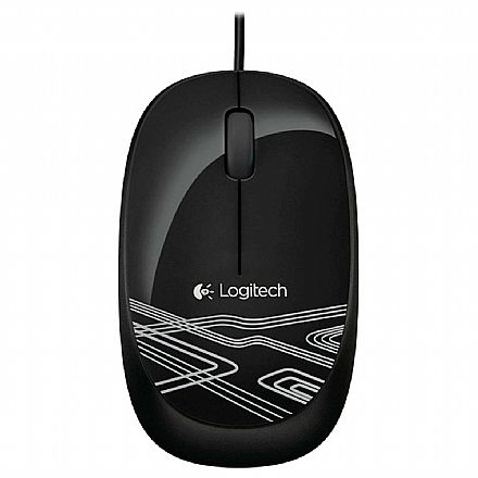 Mouse - Mouse USB Logitech M105 - 1000dpi - Preto - 910-002958