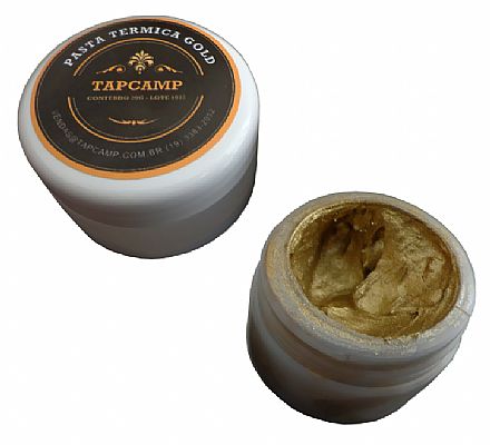 Pasta térmica - Pasta Térmica Tapcamp - Gold - Pote 20g