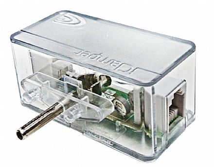 Acessorios de telefonia - Plug iClamper Tel - Protetor para telefone - DPS - Transparente