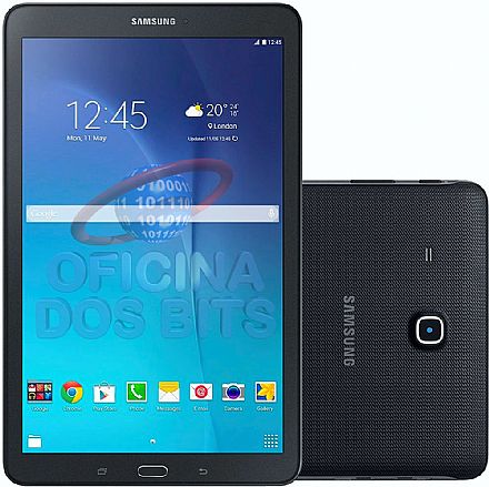 Tablet - Tablet Samsung Galaxy Tab E T560N - Tela 9.6", Android, Wi-Fi, 8GB, Quad Core - SM-T560N - Preto