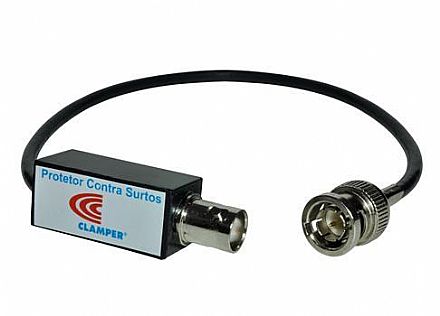 Iluminação & Elétricos - Protetor Clamper para equipamentos de comunicação de dados via cabo coaxial 811.X.015/BNC FM-MC - 7588