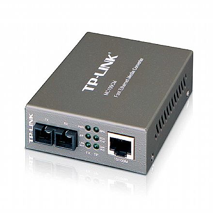 Conversor de Mídia - Conversor de Mídia TP-Link MC100CM - Multi-Modo 100Mbps