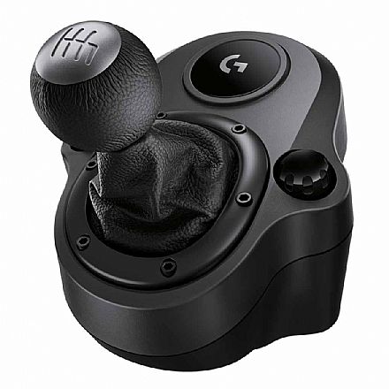 Joystick & Volante - Câmbio Logitech Driving Force Shifter para G29, G920 e G923 - Compatível com PS3 / PS4 / PS5 / Xbox One / Xbox Series / PC