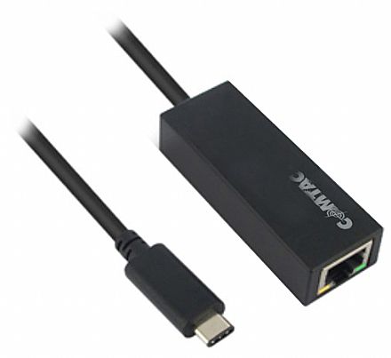 Placas e Adaptadores de rede - Adaptador USB-C para RJ45 - Gigabit Ethernet - Comtac 9331