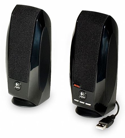 Caixa de Som - Caixa de Som 2.0 Logitech S150 - USB - 980-001004
