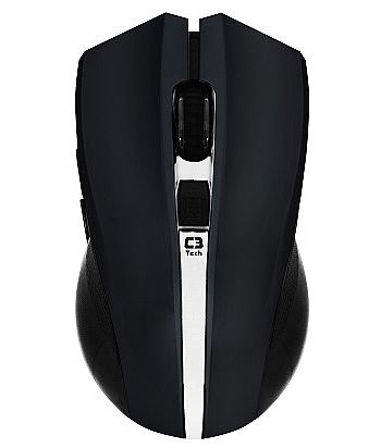 Mouse - Mouse sem Fio C3Tech M-W108 BK - 2.4GHz - 1600dpi