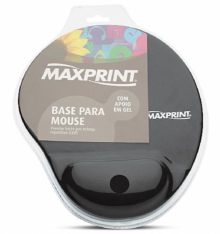 Mouse pad - Mousepad com Apoio de Pulso em Gel - Maxprint 604484