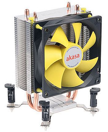 Cooler CPU - Cooler para Processador Akasa Venom Atto - Intel / AMD - AK-CC4012EP01