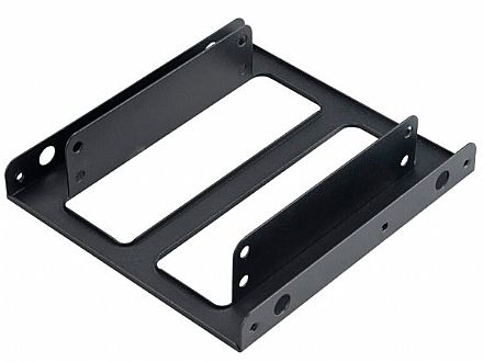 Storage / Case / Dockstation - Adaptador de Baia 3.5" para 2 x HD/SSD 2.5" - Akasa AK-HDA-03