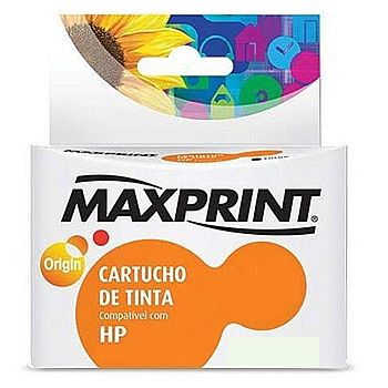 Cartucho - Cartucho compatível HP 662XL Preto - CZ105A - Maxprint 6112493 - Para Deskjet 1515 / 1516 / 2545 / 2546 / 2646 / 3546 / 4646