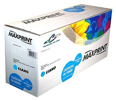 Toner - Toner compatível Samsung CLT-C407S Ciano - Maxprint 561304 - para CLP-325, CLP-325W, CLX-3185N, CLX-3185FW