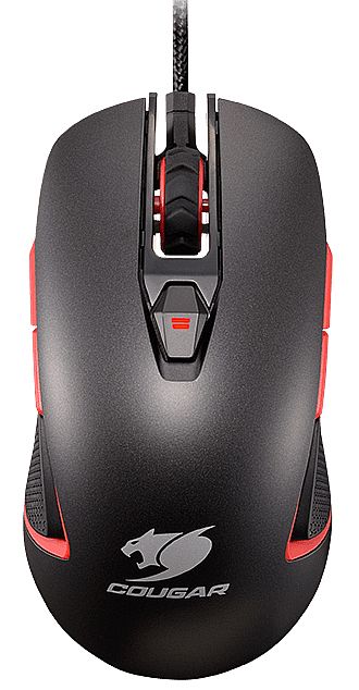 Mouse Gamer Cougar 400M Iron - 4000 dpi - 8 botões programáveis - 1ms - Cinza Mouse - Mouse Gamer Cougar 400M Iron - 4000 dpi - 8 botões programáveis - 1ms - Cinza