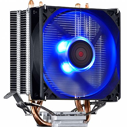 Cooler CPU - Cooler PCYes Zero K Z2 (AMD / Intel) - LED Azul - ACZK292LDA