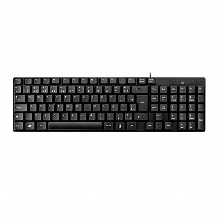 Teclado - Teclado USB Multilaser TC193 Slim - Preto