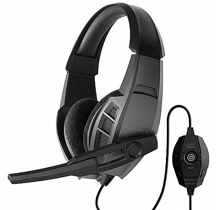 Fone de Ouvido - Headset Gamer Edifier G3 - com controle de Volume e Microfone - USB