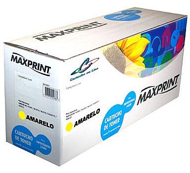 Toner - Toner compatível Samsung CLT-Y406S Amarelo - Maxprint 5613011 - Para C 410 / C 460 / CLP 360 / CLP 365 / CLP 366 / CLX 3305 / CLX 3306