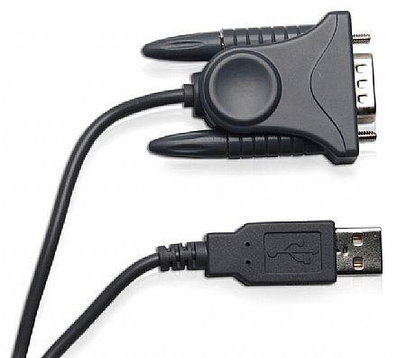 Cabo & Adaptador - Cabo Conversor USB para Serial RS-232 - Comtac 9365