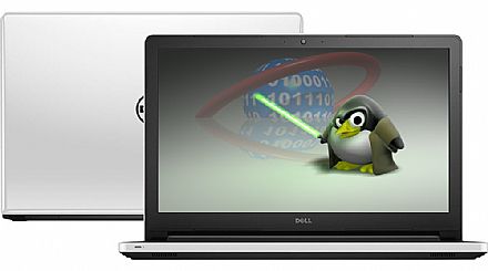 Notebook - Notebook Dell Inspiron I15-5558-D30 - Tela 15.6", Intel i5 5200U, 8GB, HD 1TB, DVD, Intel HD Graphics 5500, Linux