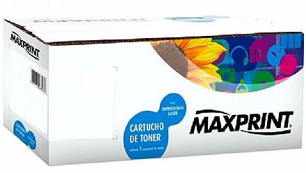 Toner - Toner compatível HP 128A Ciano - CE321A - Maxprint 5611736 - Para Laserjet CP1210, CP1215, CP1525, CP1525NW, CM1415FN, CM1415FNW