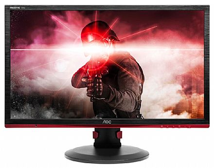 Monitor - Monitor Gamer 24" AOC G2460PF LED - Full HD - 144Hz - 1ms - FreeSync