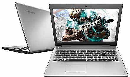 Notebook - Notebook Lenovo Ideapad 310 - Intel Core i5, 12GB, SSD 480GB, Video GeForce 920MX 2GB, Tela 15.6", DVD - 80UH0000BR