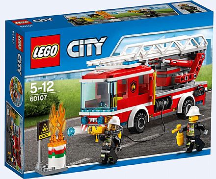 Brinquedo - LEGO City - Caminhão de Combate ao Fogo - 60107