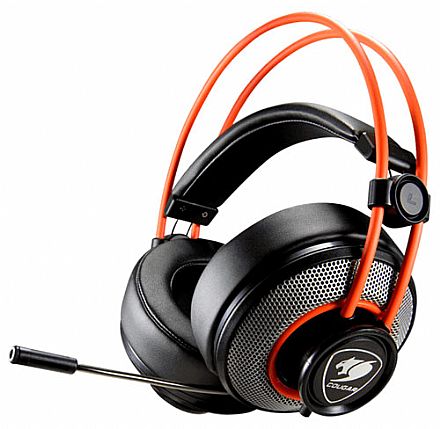 Headset Cougar Immersa Gaming - Conector P2 - CGR-P40NB-300 Fone de Ouvido - Headset Cougar Immersa Gaming - Conector P2 - CGR-P40NB-300