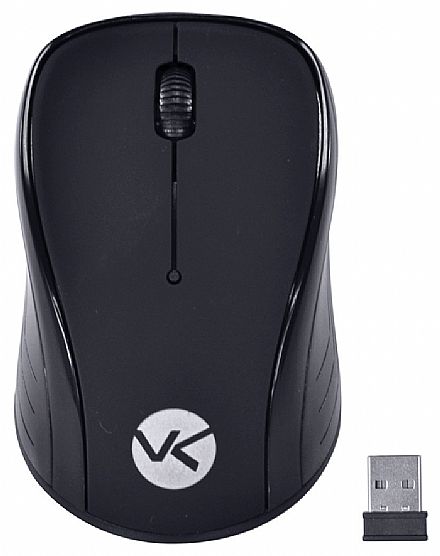 Mouse - Mouse sem Fio Vinik W600 - 2.4GHz - 1200dpi - Preto