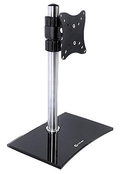 Suporte de Monitor/TV - Suporte para Monitor / TV até 27" - com Regulagem de Altura - Padrão Vesa - Base de Vidro - SM320C