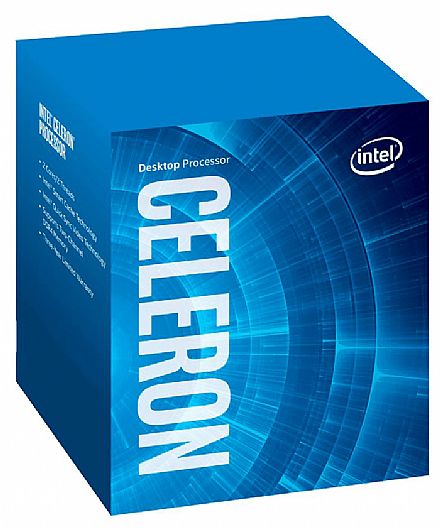 Processador Intel - Intel® Celeron® G3900 - LGA 1151 - 2.8GHz - Cache 2MB - Skylake - Intel HD Graphics 510 - BX80662G3900