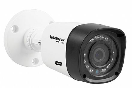 Segurança CFTV - Câmera de Segurança Bullet - Lente 2.8mm - com Infra Vermelho - HDCVI - Intelbras VHD 1120 B G2