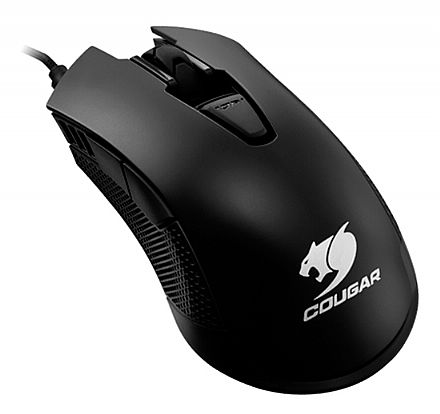 Mouse - Mouse Gamer Cougar 500M - 4000dpi - 6 botões programáveis - Sensor ADNS-3090 - CGR-WOMB-500