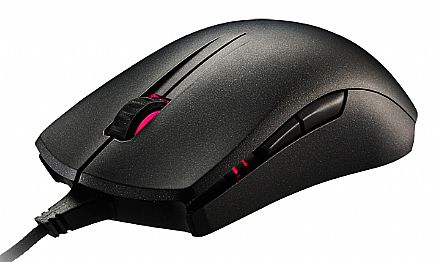 Mouse - Mouse Gamer Cooler Master MasterMouse Pro L - 12000dpi - com LED RGB - 8 Botões Programáveis - SGM-4006-KFOA