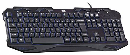 Teclado - Teclado Gamer Vinik VX Gaming Fênix - com LED em 3 Cores - ABNT2 - 23369