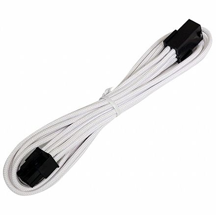 Cabo & Adaptador - Cabo Extensor 4 Pinos Atx 12V - para Alimentação da CPU - AeroCool - 45 cm - Branco