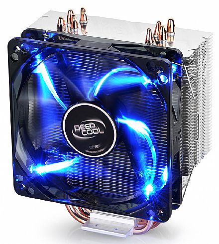 Cooler CPU - Cooler DeepCool Gammaxx 400 (AMD / Intel) - LED Azul - DP-MCH4-GMX400