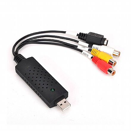 USB Captura de Video - Gravação por Video Componente ou S-Video Captura de TV/Video - USB Captura de Video - Gravação por Video Componente ou S-Video