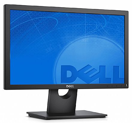 Monitor - Monitor 18.5" Dell E1916H - Suporte VESA - 5ms - 60Hz - DisplayPort/VGA