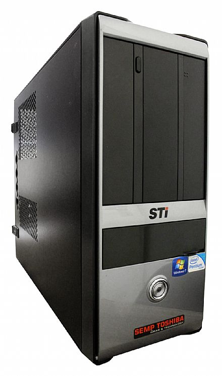 Computador - Computador STI - Intel® Pentium® G620, 4GB, HD 500GB, DVD, Windows 7 Pro - Garantia 1 ano - Seminovo