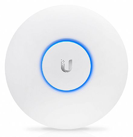 Roteador, Repetidor & Acess Point - Access Point Ubiquiti UniFi® AP AC LR AC1350 - UAP-AC-LR - Dual Band 2.4 GHz e 5 GHz - 24dBm - Gigabit - PoE passivo - Alcance de até 183m