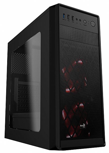 Gabinete - Gabinete Aerocool SI-5100 - Janela Lateral em Acrílico - USB 3.0 - EN58348