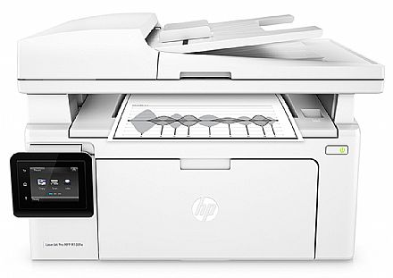 Multifuncional - Multifuncional Laser HP LaserJet Pro M130FW - 110V - USB, Rede, Wi-Fi - Impressora, Copiadora, Scanner e Fax - G3Q60A